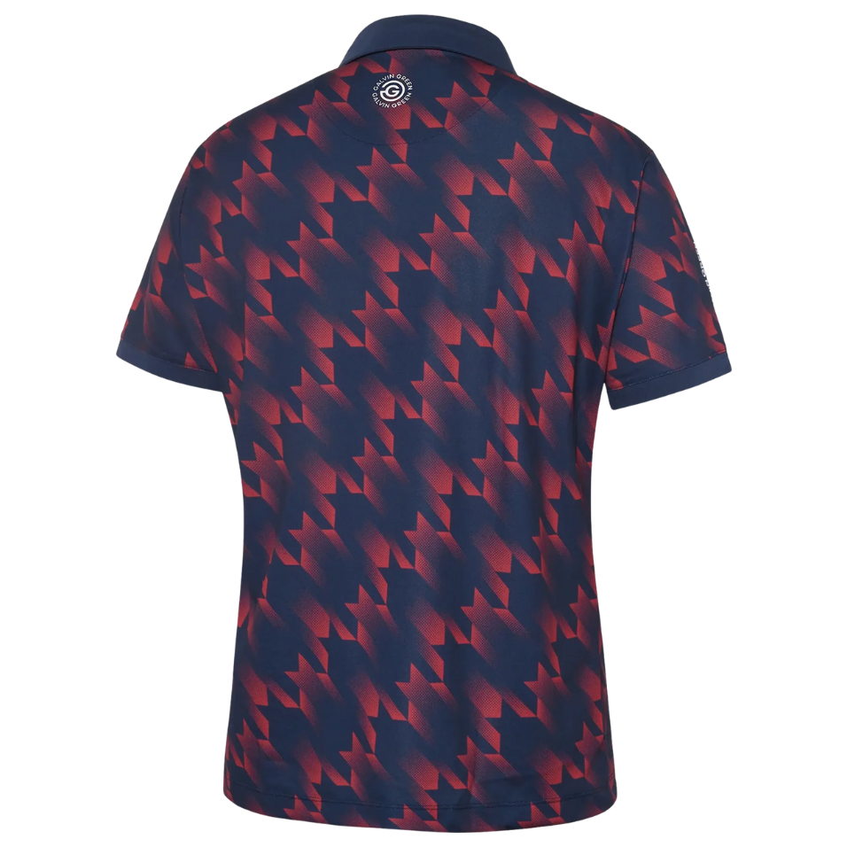 GALVIN GREEN MILES POLO - NAVY/RED