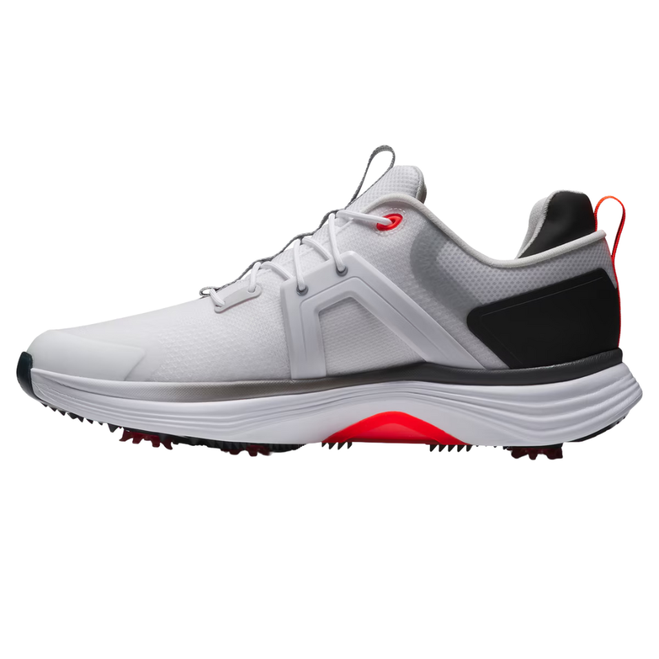 FOOTJOY 2025 HYPERFLEX SPIKED GOLF SHOE - WHITE/BLACK/RED