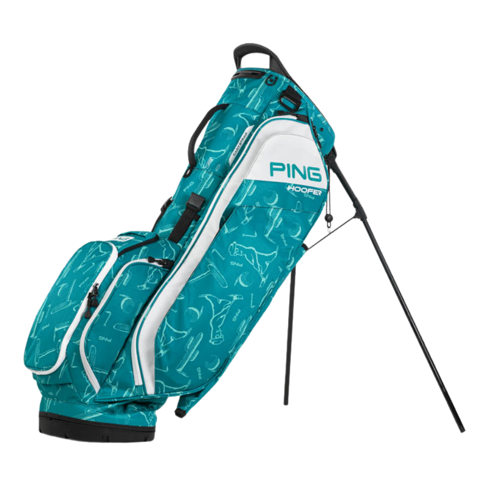 PING HOOFER STAND BAG - TEAL DECAL