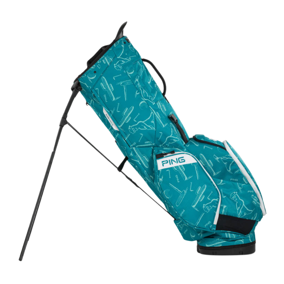 PING HOOFER STAND BAG - TEAL DECAL