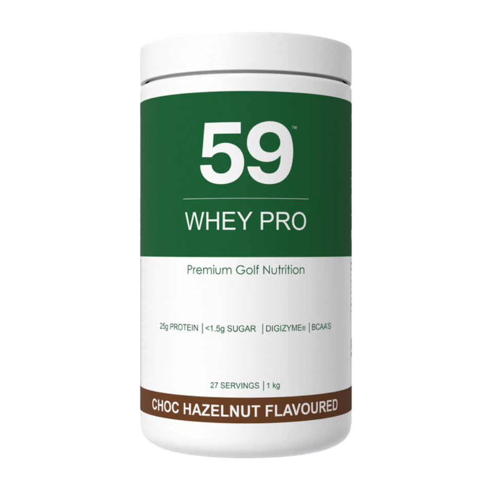 59 GOLF NUTRITION - WHEY PROTEIN - CHOC HAZELNUT