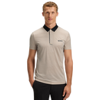 HUGO BOSS ACTIVE PADDYTECH POLO - NATURAL