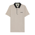 HUGO BOSS ACTIVE PADDYTECH POLO - NATURAL