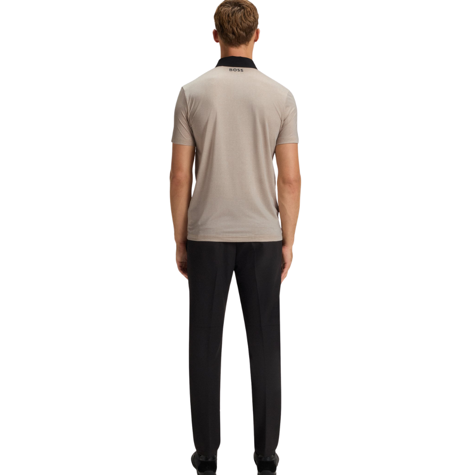 HUGO BOSS ACTIVE PADDYTECH POLO - NATURAL