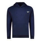 REEBOK ALPHA TECH DOUBLE KNIT INTERLOCK HOODIE - NAVY (ONLINE EXCLUSIVE)