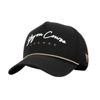 MACADE ROPE COURSE SNAPBACK CAP - BLACK