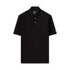MACADE PAISLEY CORE POLO - BLACK