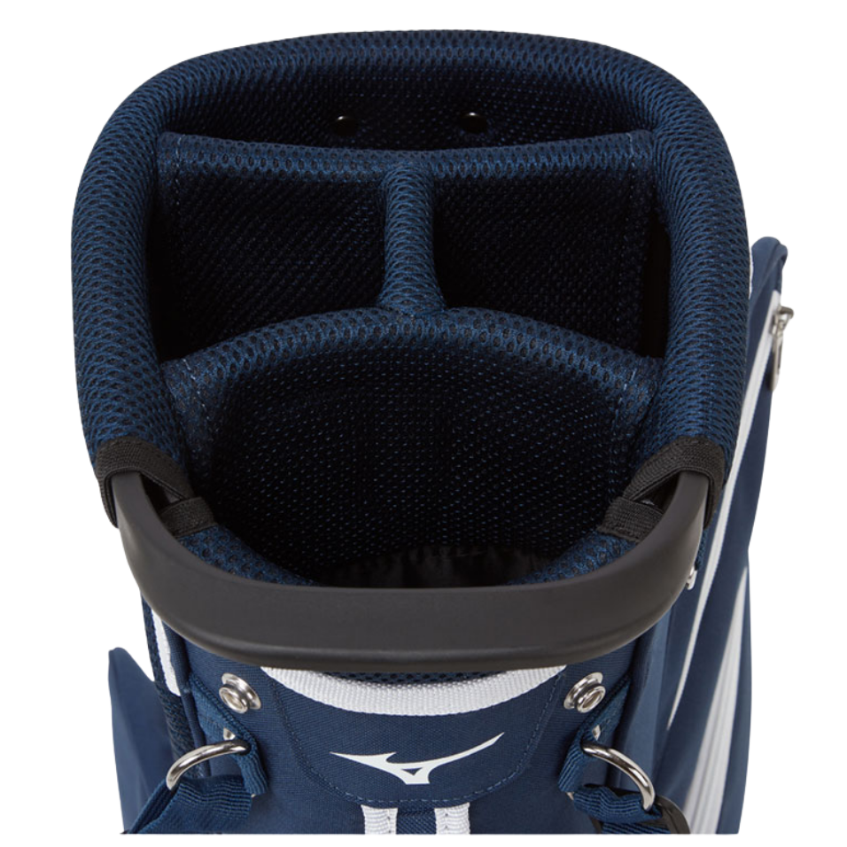 MIZUNO BREEZE STAND BAG - NAVY/WHITE