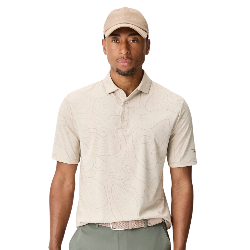 MACADE BROOKS WAYLINE POLO - SAND
