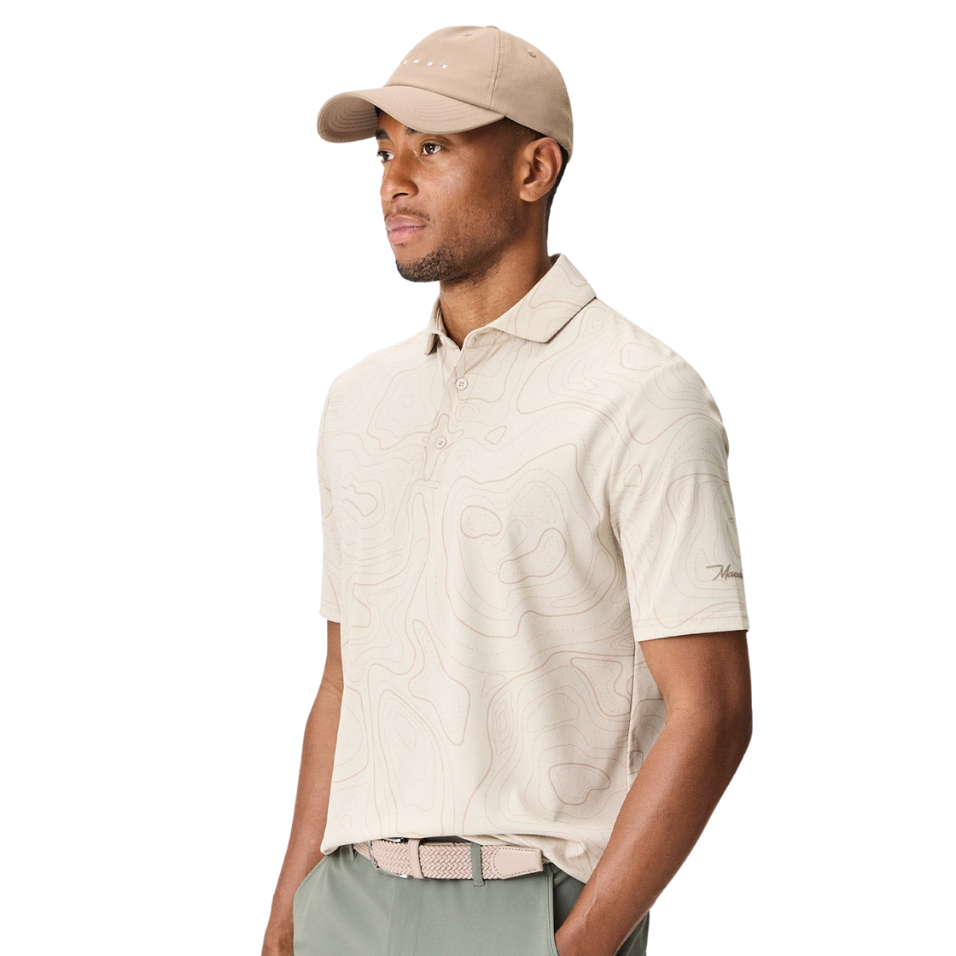 MACADE BROOKS WAYLINE POLO - SAND