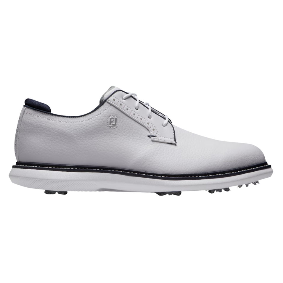 FOOTJOY TRADITIONS BLUCHER - WHITE/NAVY