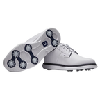 FOOTJOY TRADITIONS BLUCHER - WHITE/NAVY