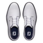 FOOTJOY TRADITIONS BLUCHER - WHITE/NAVY