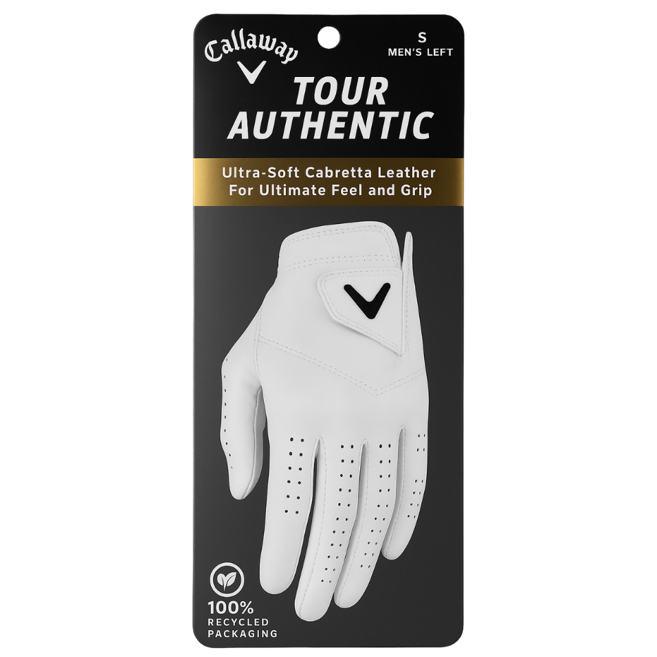 CALLAWAY TOUR AUTHENTIC MEN'S LEATHER GLOVE