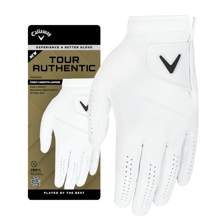 CALLAWAY TOUR AUTHENTIC MEN'S LEATHER GLOVE