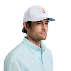 G/FORE CIRCLE G'S CHAINSTITCH CAP - SNOW/MULTI