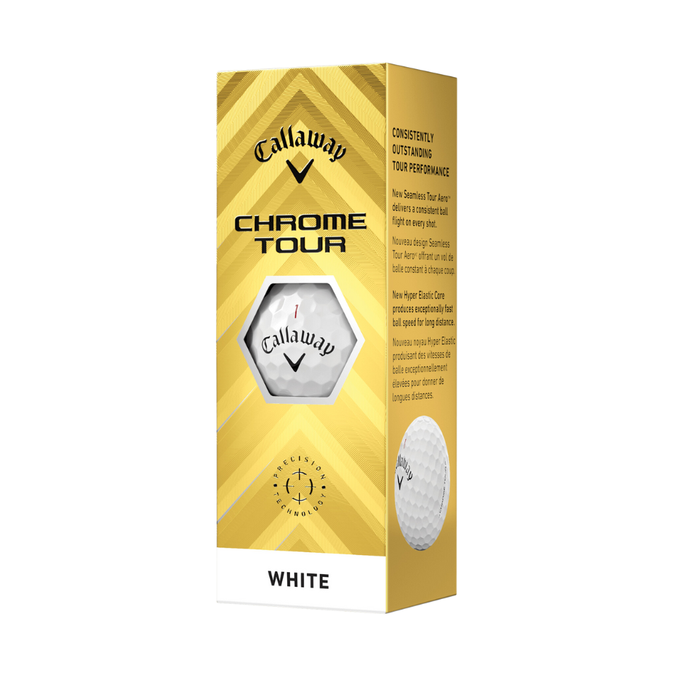 CALLAWAY CHROME TOUR GOLF BALL