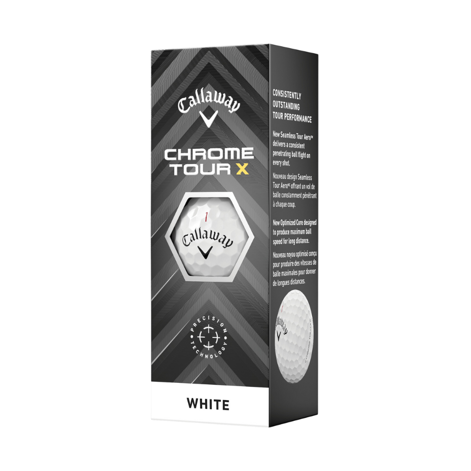 CALLAWAY CHROME TOUR X GOLF BALL