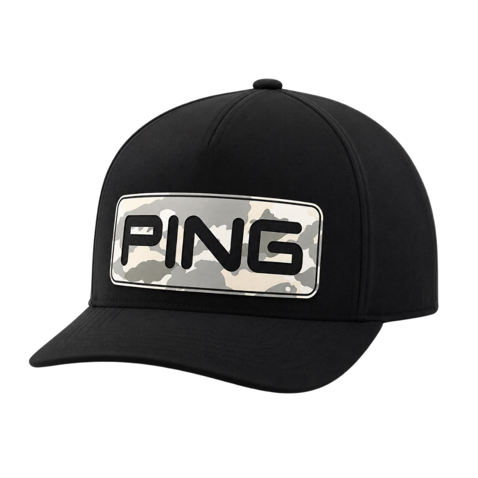 PING TOUR CLASSIC CAP - BLACK/GREY