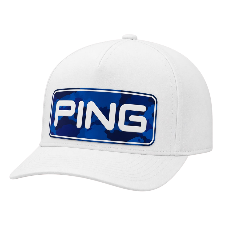 PING TOUR CLASSIC CAP - WHITE/BLUE