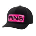 PING TOUR CLASSIC CAP - BLACK/PINK