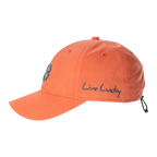 BLACK CLOVER HOLLYWOOD 14 LADIES CAP - BLACK/CORAL OSFM