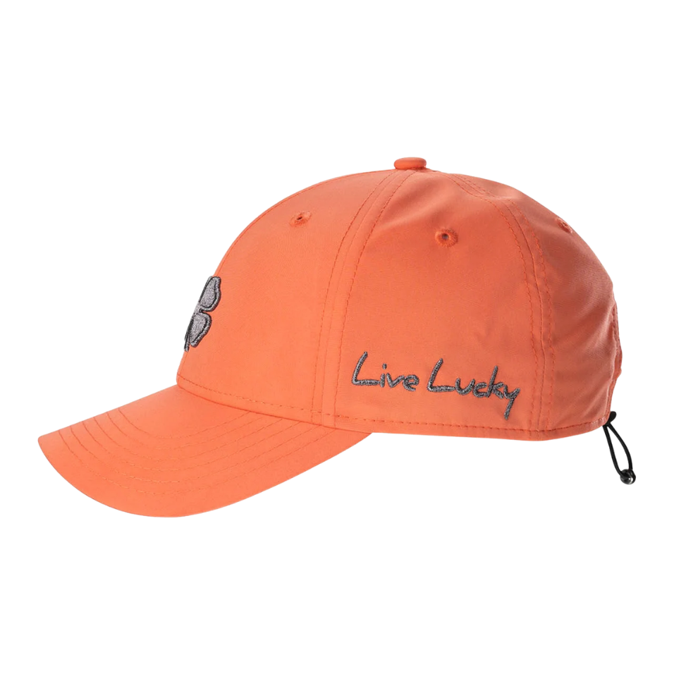 BLACK CLOVER HOLLYWOOD 14 LADIES CAP - BLACK/CORAL OSFM