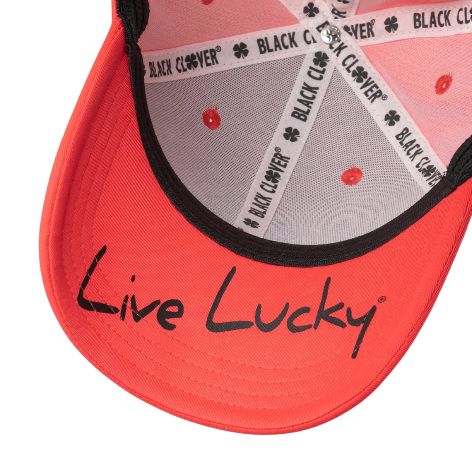 BLACK CLOVER PREMIUM CLOVER 117 CORAL CAP