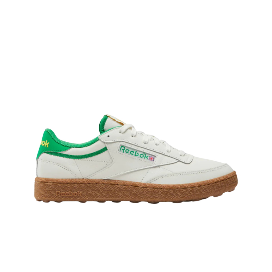 REEBOK CLUB C GOLF SHOE - CHALK/GREEN