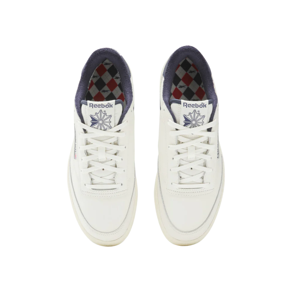 REEBOK CLUB C GOLF SHOE - CHALK/VECTOR NAVY