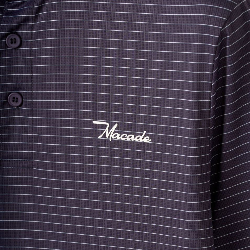 MACADE COOLING TECH POLO - NAVY