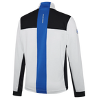 GALVIN GREEN DEAN 1/4 ZIP MIDLAYER - WHITE/ROYAL BLUE