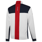 GALVIN GREEN DEAN 1/4 ZIP MIDLAYER - NAVY/RED/WHITE
