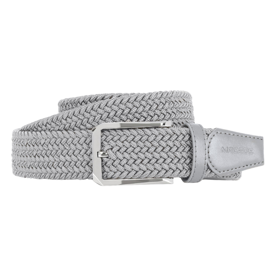MACADE ELASTIC BELT - LIGHT GREY