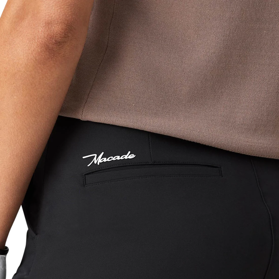 MACADE LADIES FLEX SHORTS - BLACK