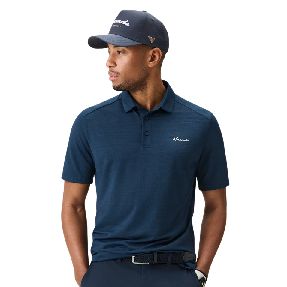 MACADE FLIGHT POLO - STEEL BLUE
