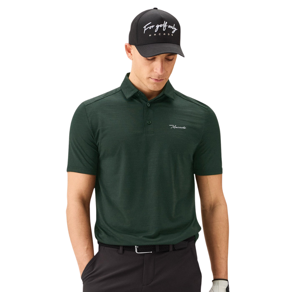MACADE FLIGHT POLO - DARK GREEN