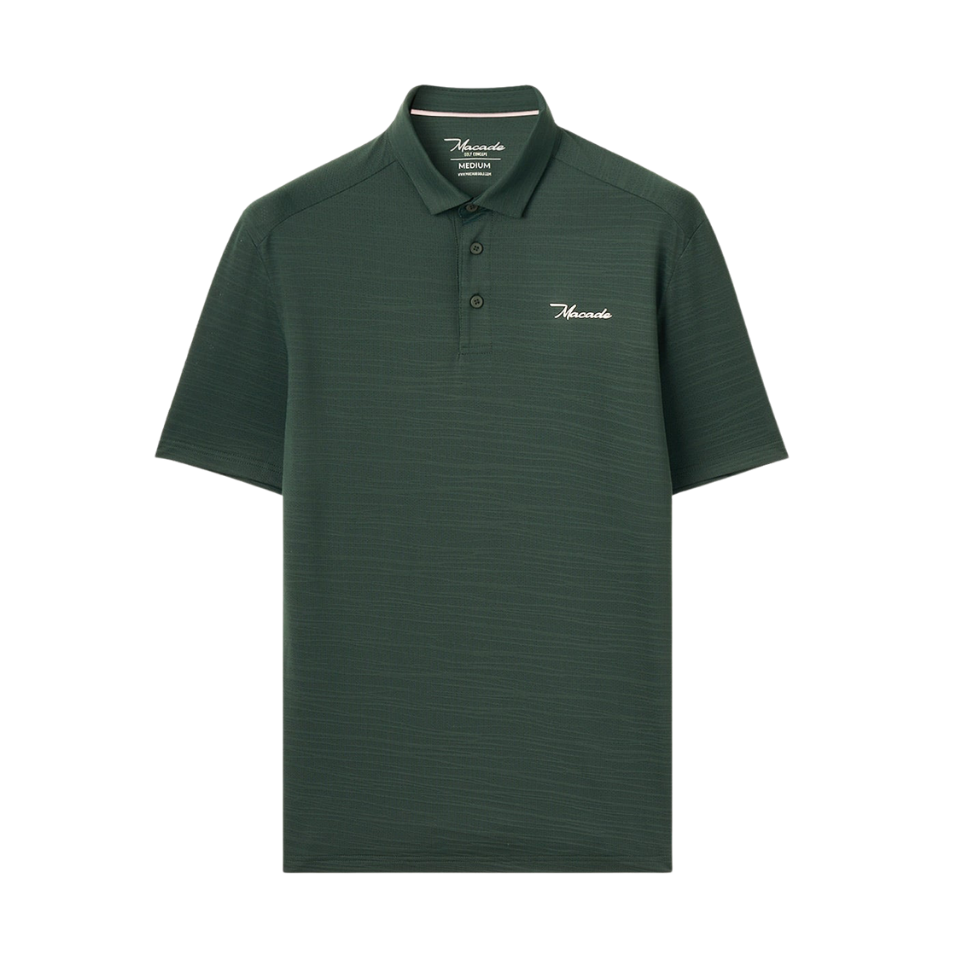 MACADE FLIGHT POLO - DARK GREEN