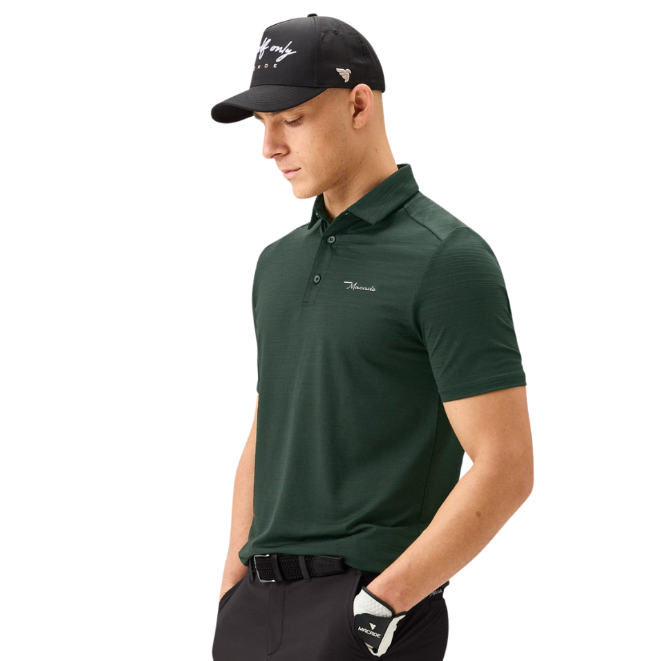 MACADE FLIGHT POLO - DARK GREEN