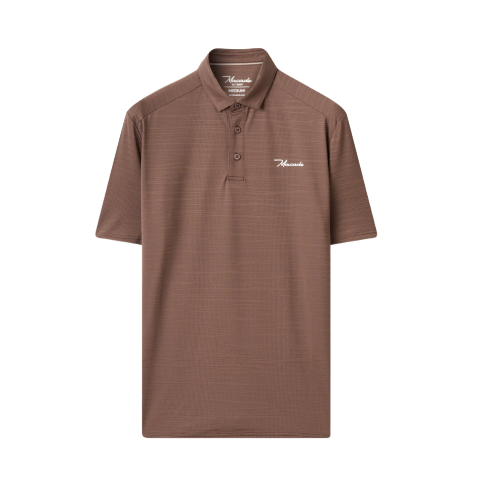 MACADE FLIGHT POLO - PEBBLE
