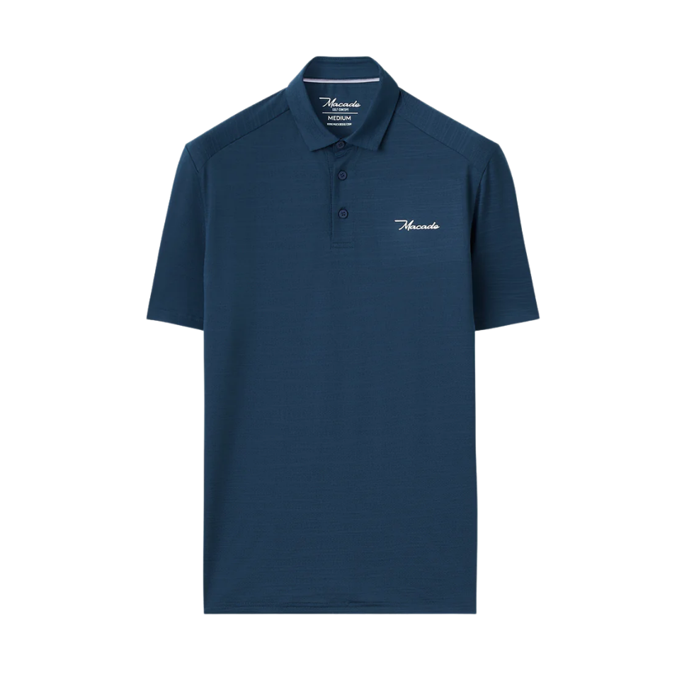 MACADE FLIGHT POLO - STEEL BLUE