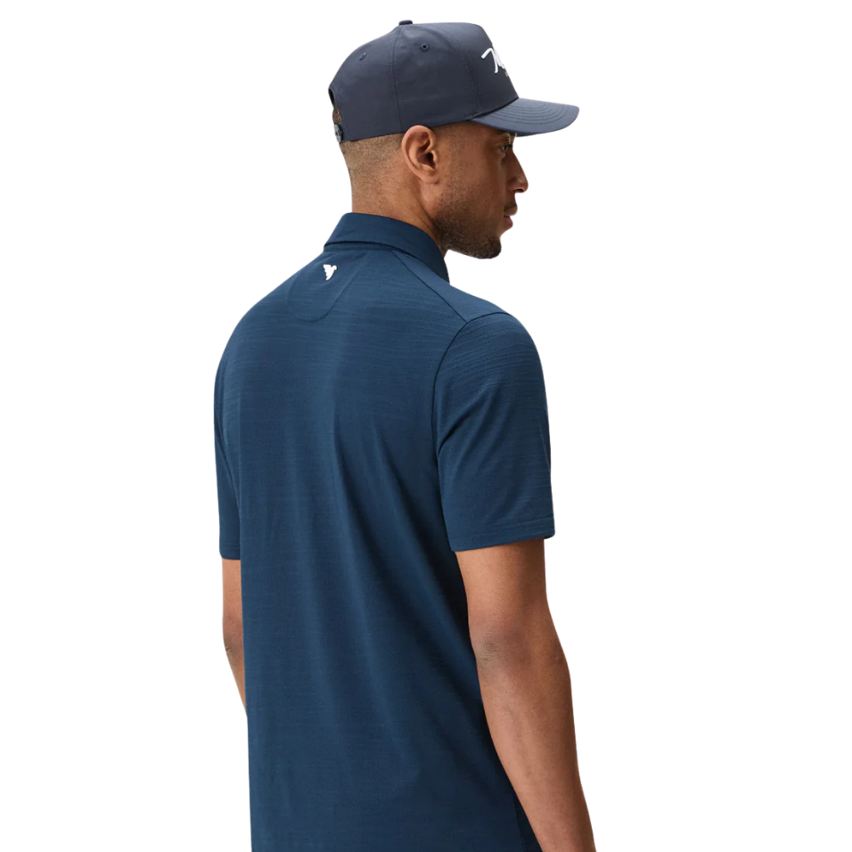 MACADE FLIGHT POLO - STEEL BLUE