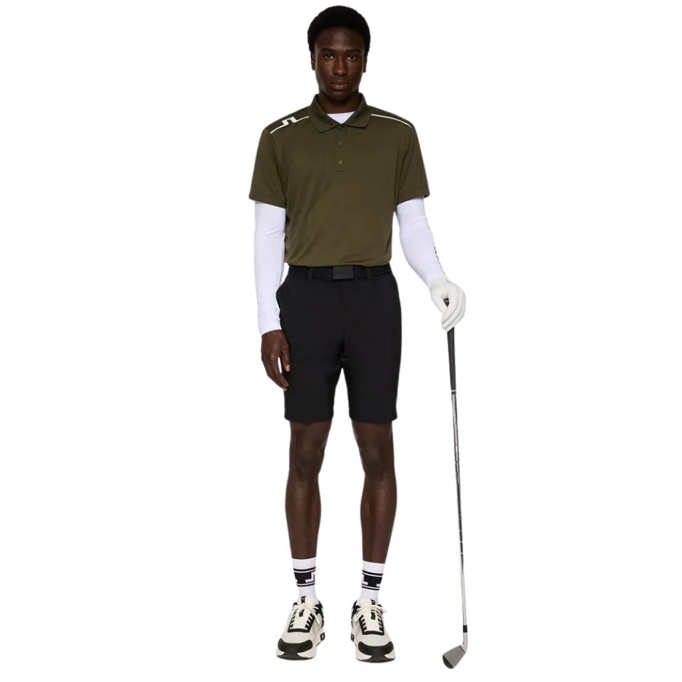 J.LINDEBERG LIONEL POLO - FOREST GREEN