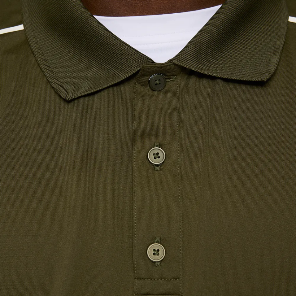 J.LINDEBERG LIONEL POLO - FOREST GREEN