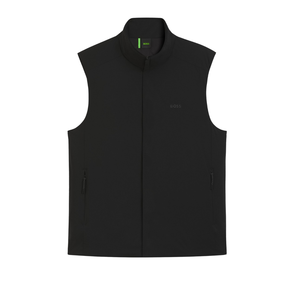 HUGO BOSS OW LITE-X VEST GILET - BLACK
