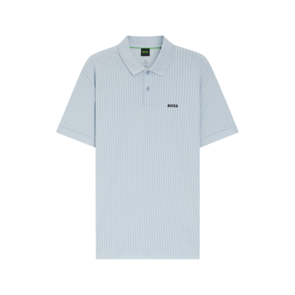 HUGO BOSS GOC BIRDIE 3 POLO - LIGHT BLUE