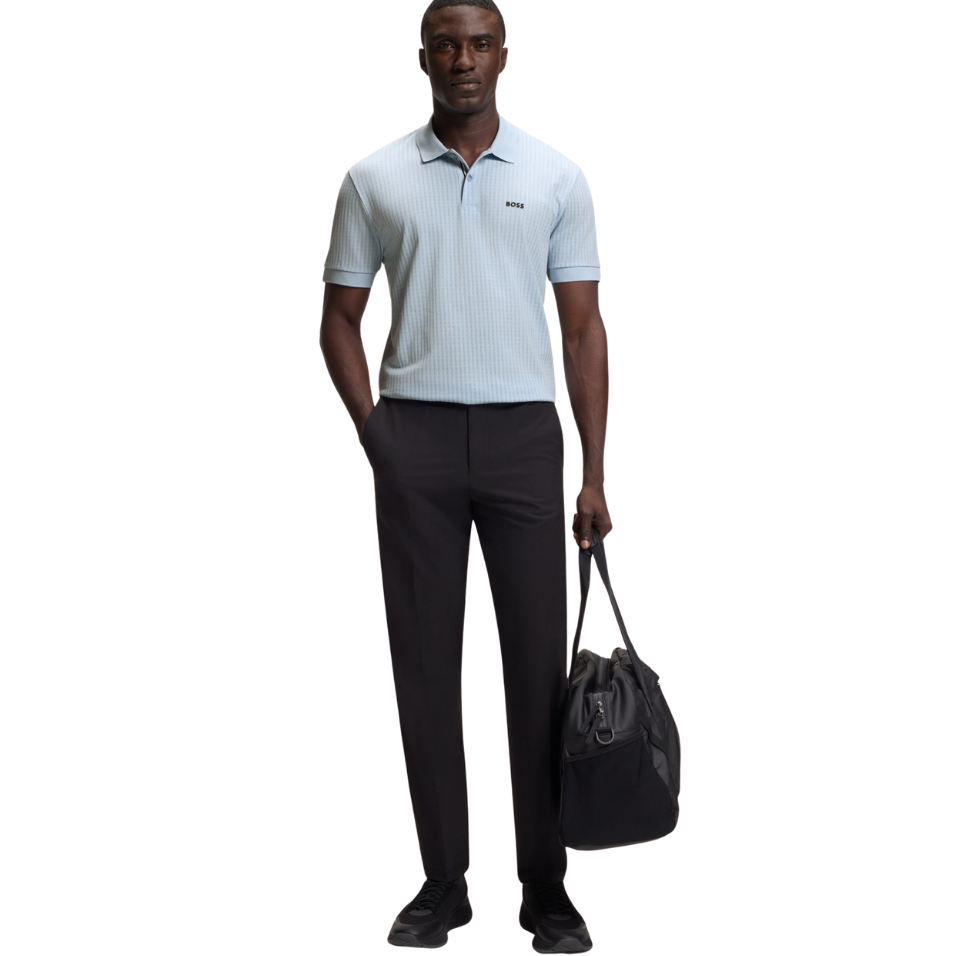 HUGO BOSS GOC BIRDIE 3 POLO - LIGHT BLUE