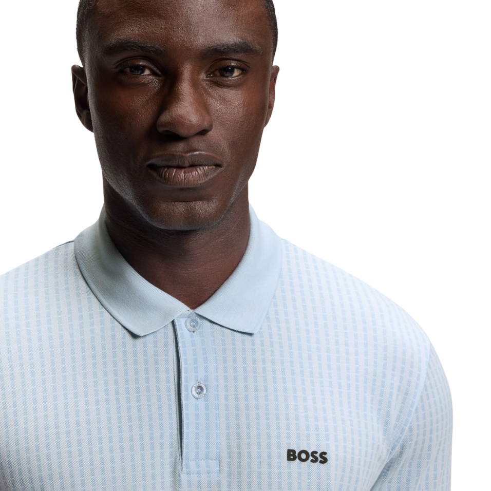 HUGO BOSS GOC BIRDIE 3 POLO - LIGHT BLUE
