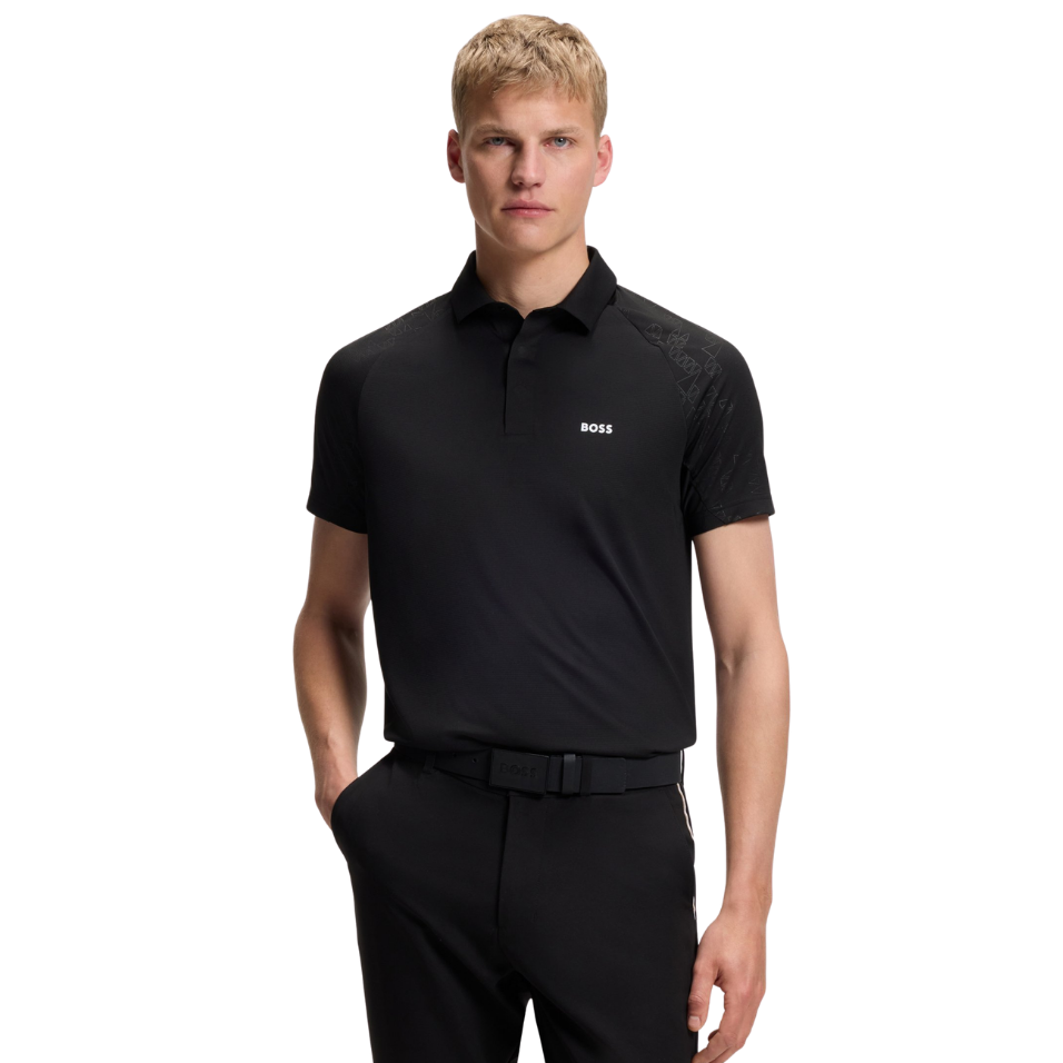 HUGO BOSS PADDYTECH POLO - BLACK