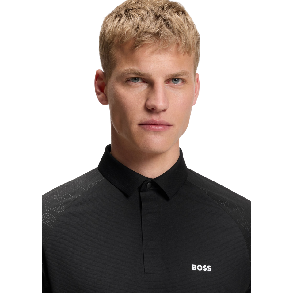 HUGO BOSS PADDYTECH POLO - BLACK